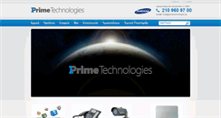 Desktop Screenshot of primetechnologies.gr