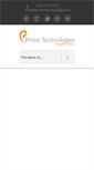 Mobile Screenshot of primetechnologies.in